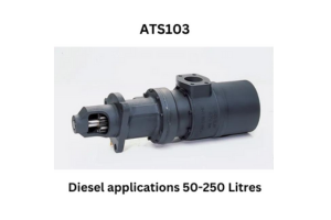  Image of ATS103 diesel applications, showcasing tanks ranging from 50 to 250 liters for efficient fuel storage